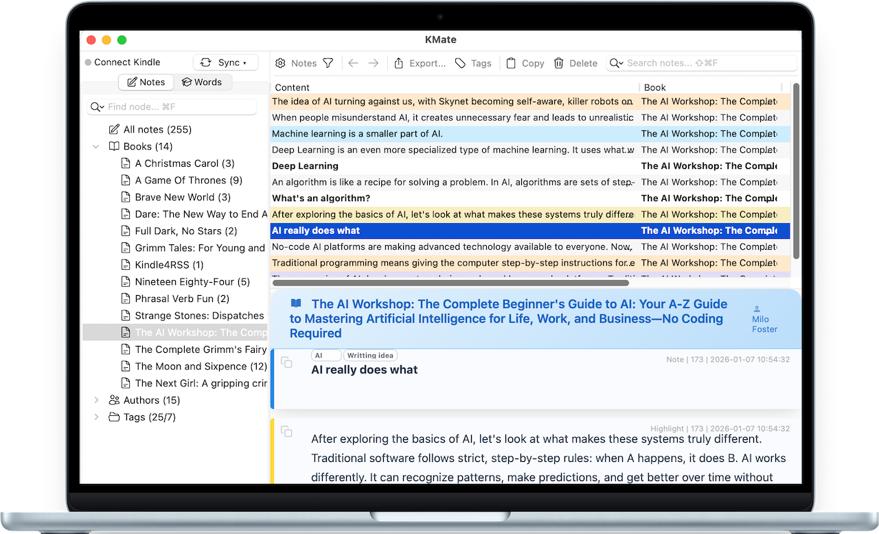 KMate App Screenshot